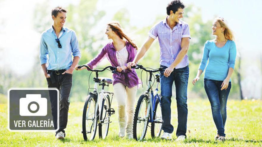 Un paseo en bicicleta.