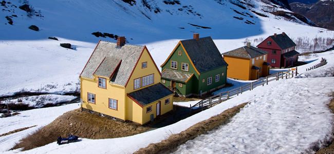 Pueblos sacados de un cuento de Navidad