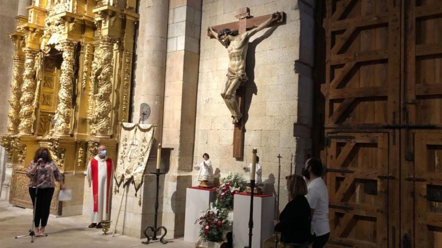 La fiesta del Cristo del Amparo de Toro, este año en la iglesia de Santa María de Arbas