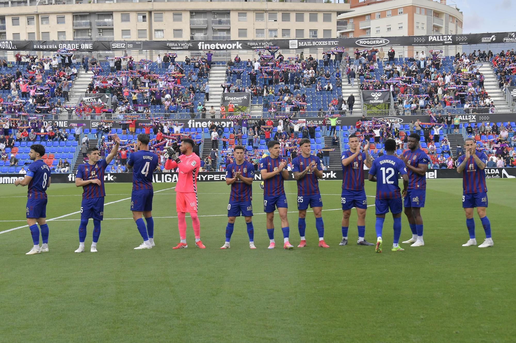 El Eldense salva el primer ‘match ball’ (1-0)