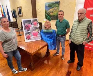 Dos fogueras de 4 y 5 metros de altura con temática sidrera, protagonistas de la noche de San Juan en Corvera