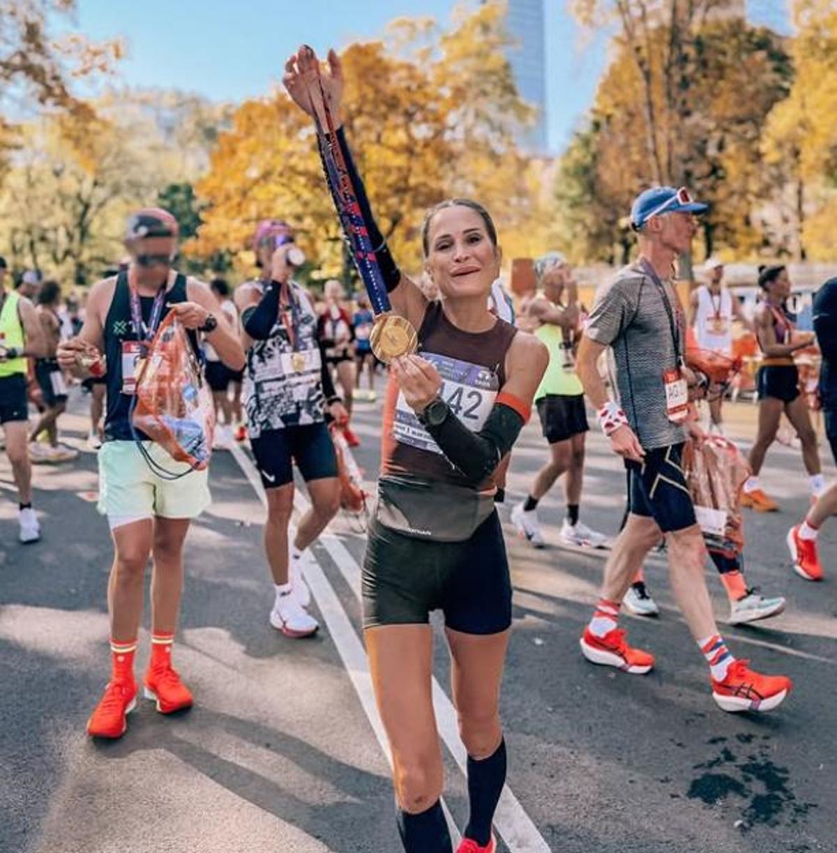 Verdeliss completa el maratón de San Sebastián