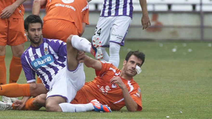 Imagen de un partido Valladolid-Guadalajara de la Liga 2011-2012.