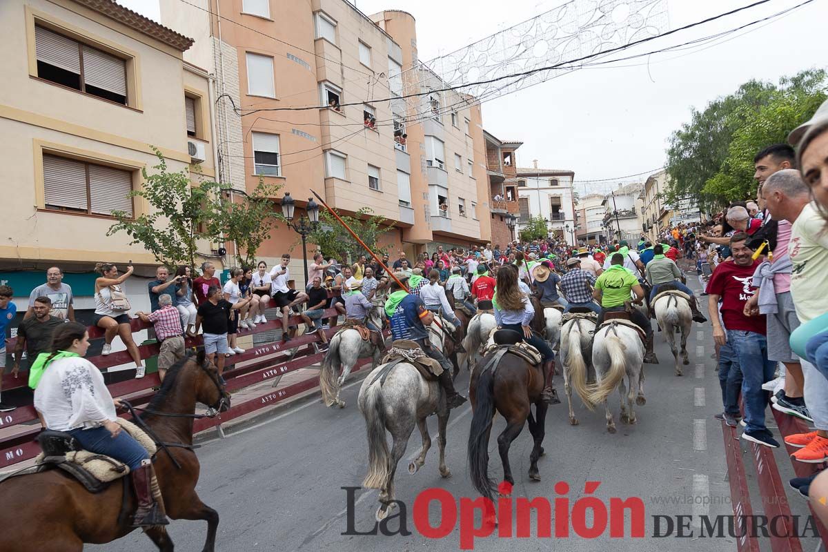 Cuarto encierro en las Fiestas de Moratalla