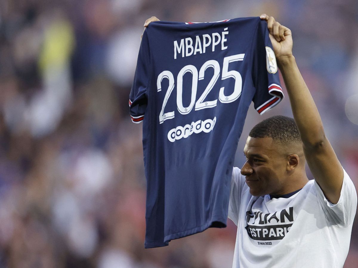 Mbappé muestra el 2025 a su afición