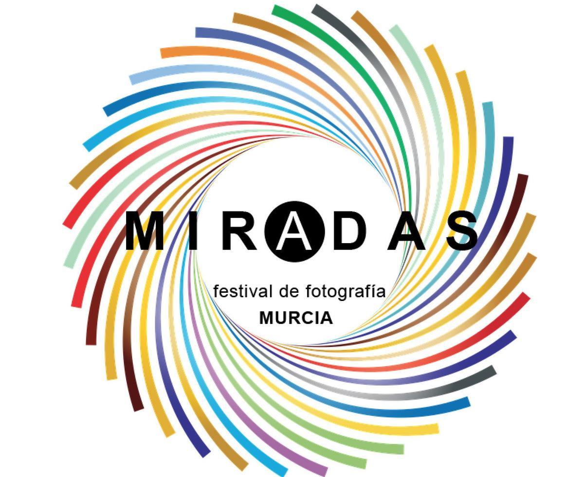 Logotipo de Miradas, festival de fotografía en Murcia