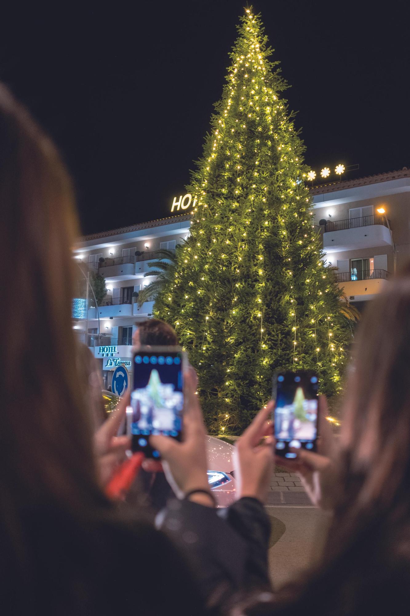 Encesa dels llums de Nadal a Platja d'Aro