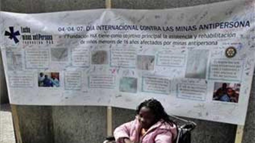 La ONU pide erradicar las minas y asistir a las 15.000 víctimas anuales que causan