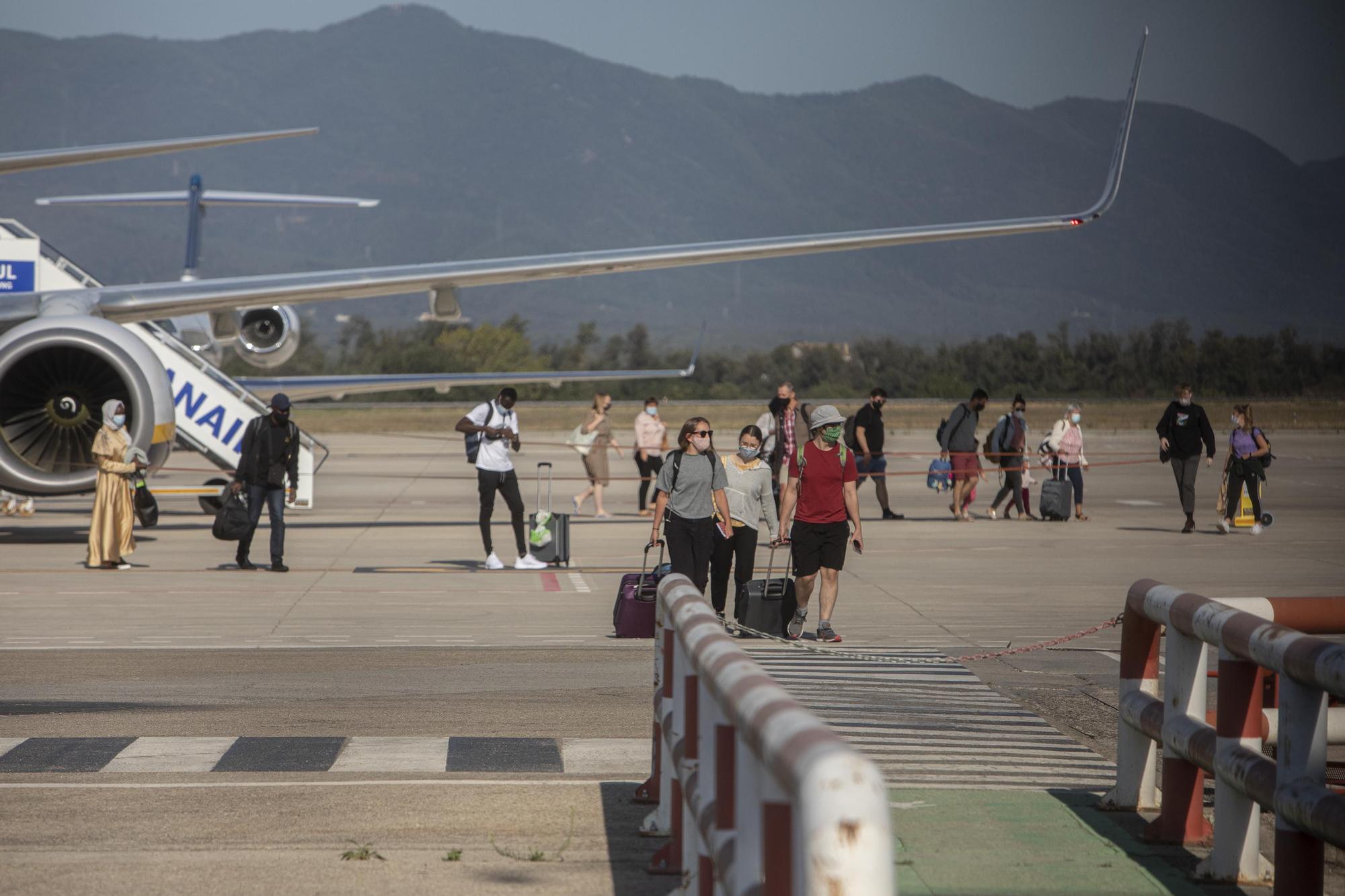 «Només estava ocupada una quarta part de l’avió»