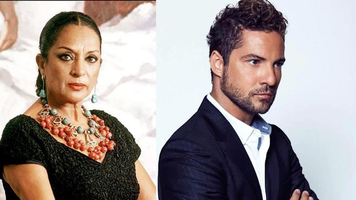 Lola Flores y David Bisbal.