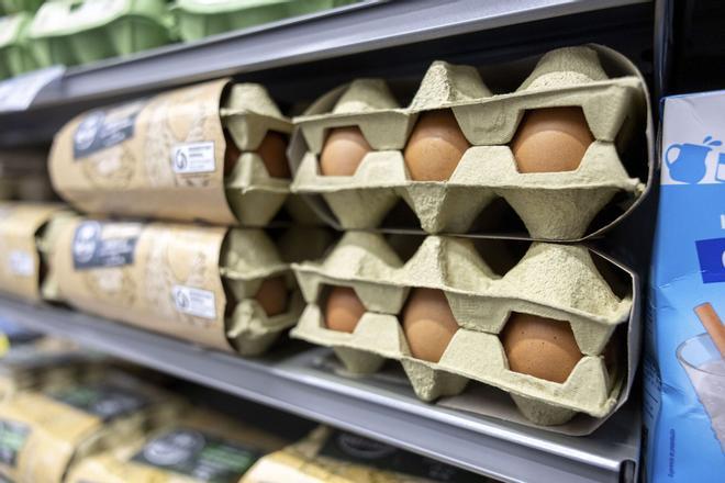 El precio de los huevos baja un 30% en el supermercado, gracias a la tregua que ha dado la gripe aviar