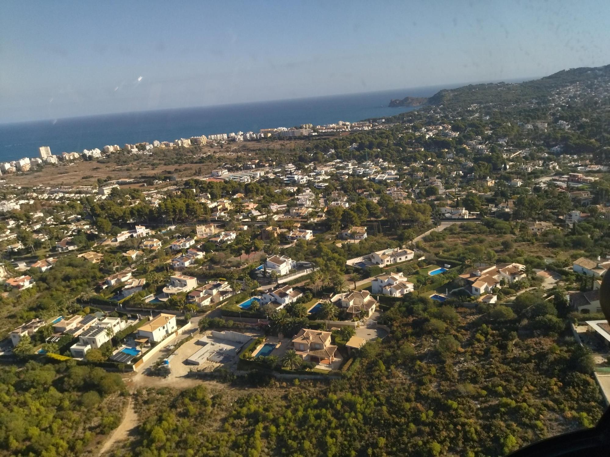 Xàbia, al vuelo