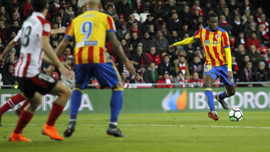 Kondogbia jugó un gran partido en su debut en el Bernabéu.