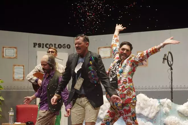 Fotos de la 1ª preliminar del COAC del Carnaval de Málaga de 2022