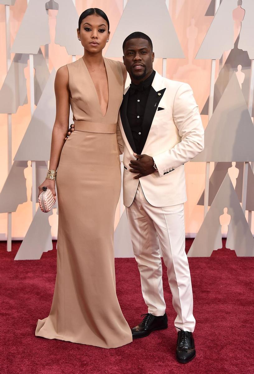 Oscar 2015, Kevin Hart y Eniko Parrish