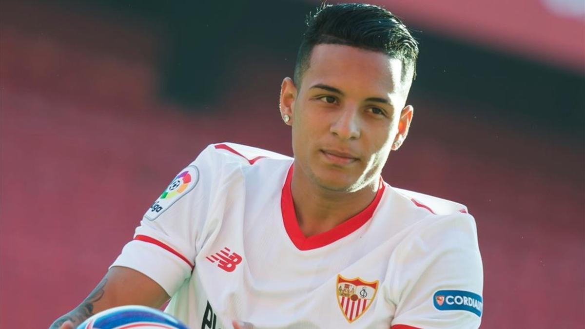 Guilherme Arana se incorporó al Sevilla en enero