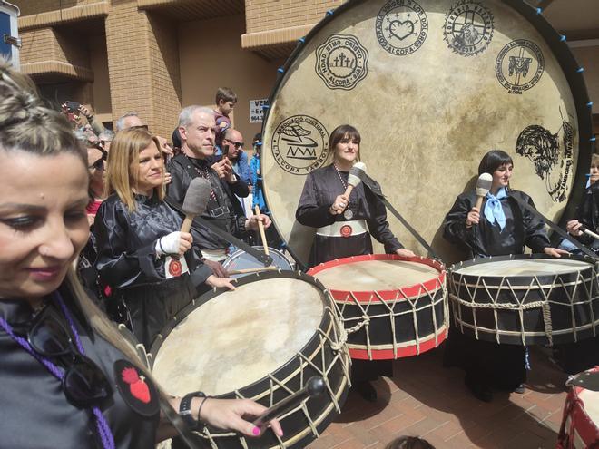 Las imágenes de la rompida de la hora en l'Alcora