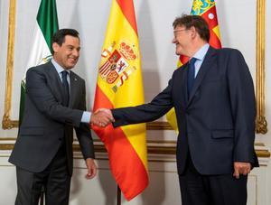 Puig i Moreno Bonilla es miren de reüll per avançar les eleccions