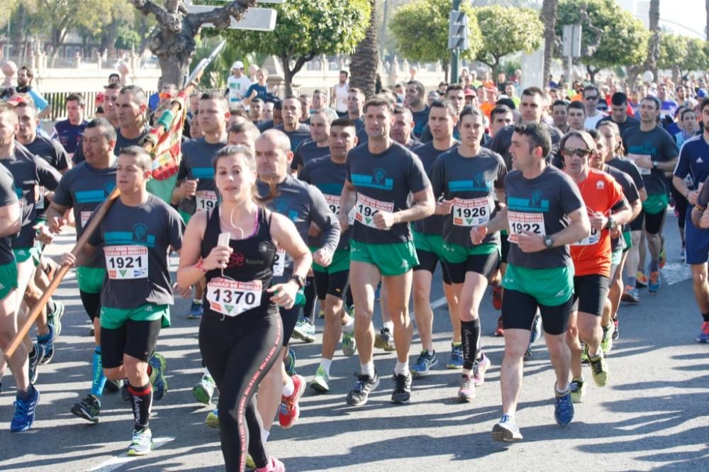 Media Maratón Murcia: Paso por Puente Reina Sofía