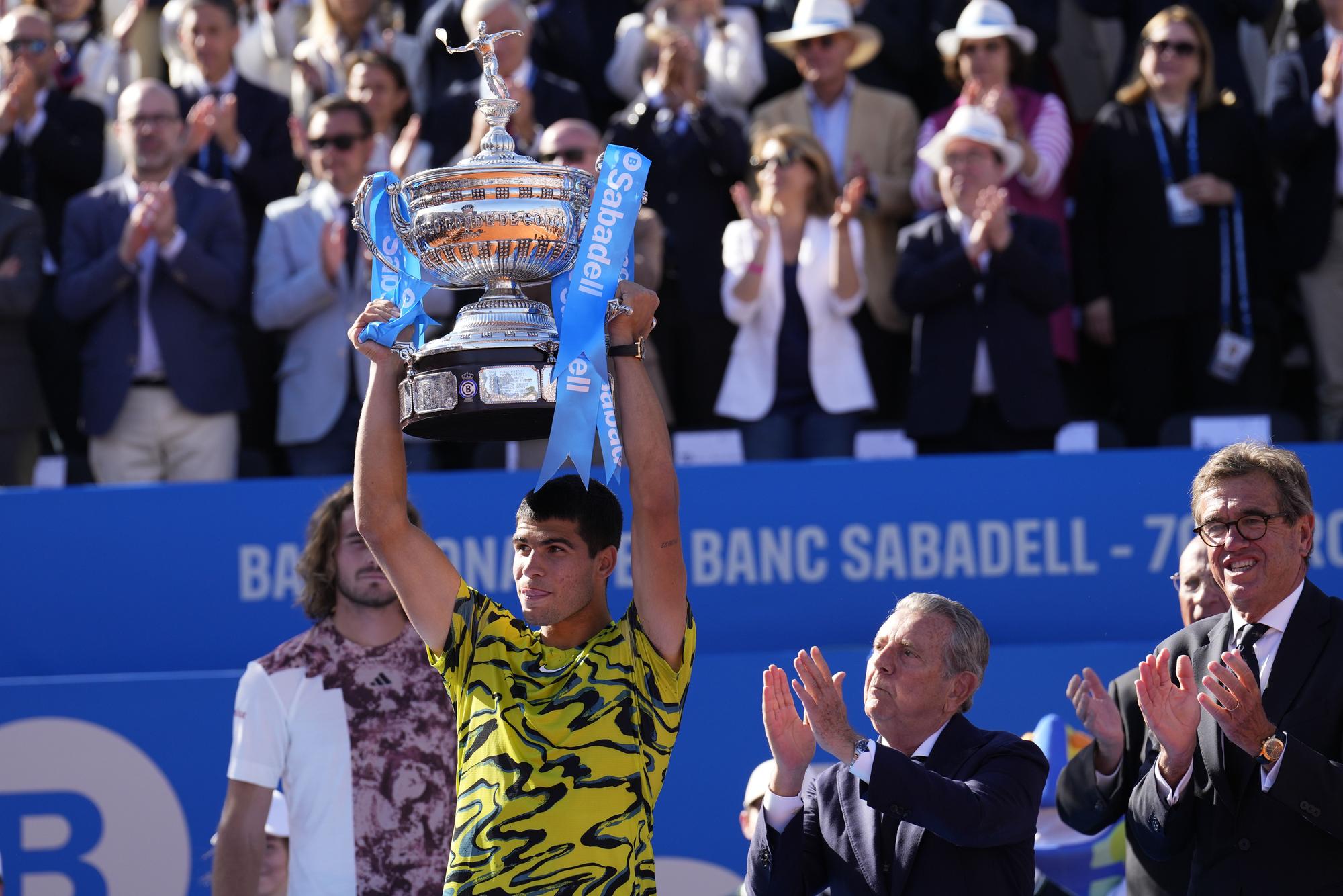 Final del torneo Godó, Alcaraz-Tsitsipas