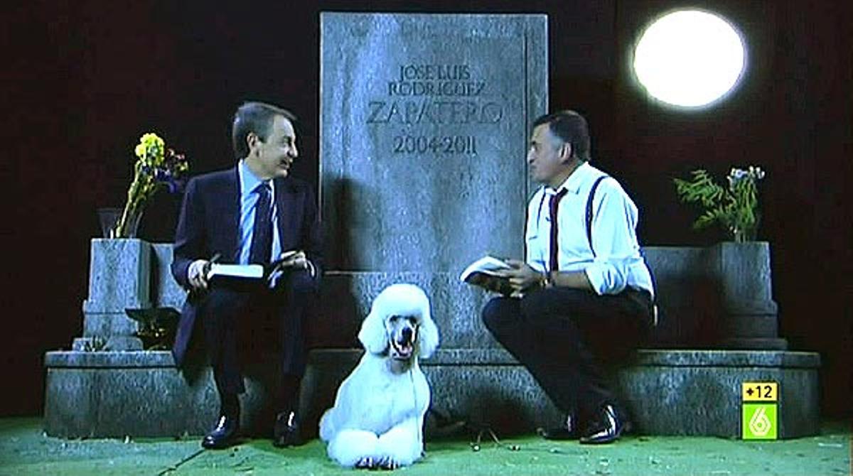 Tu i jo som tres: Zapatero, a El Intermedio