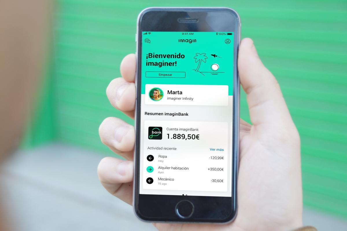 Imagin (CaixaBank) guanya mig milió d’usuaris un any després del seu rellançament