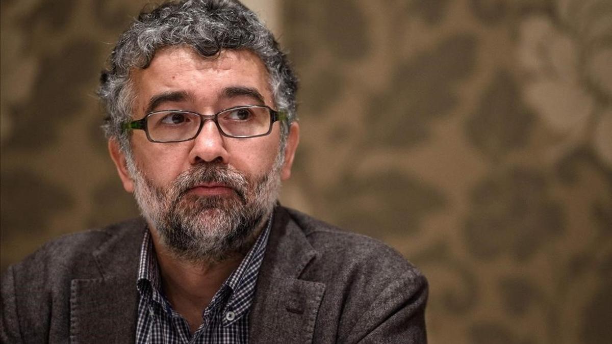 El representante turco de Reporteros Sin Fronteras, Erol Onderoglu, en una imagen de archivo de marzo del 2016.