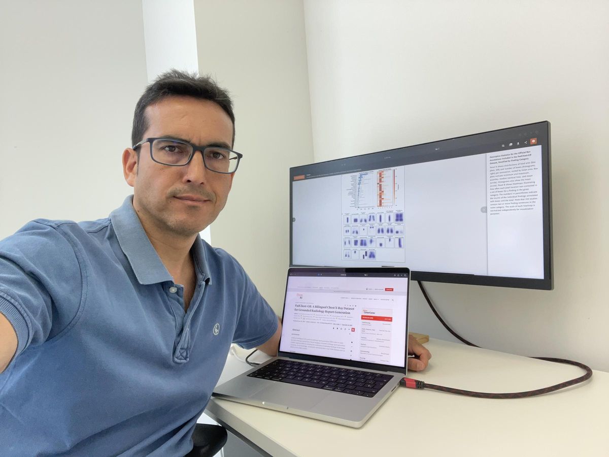 Antonio Pertusa, profesor del Instituto Universitario de Investigación Informática de la UA