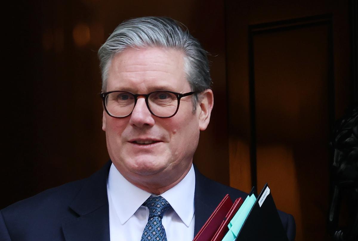El primer ministro británico, Keir Starmer.
