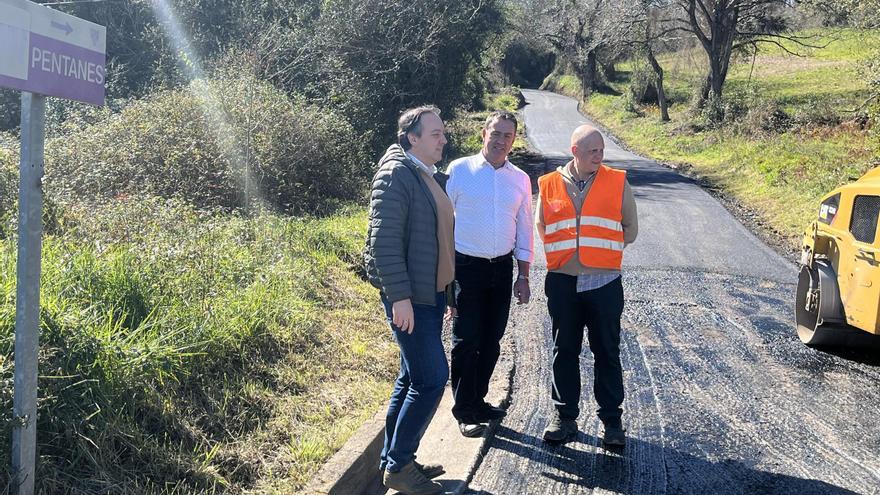 Villaviciosa inicia en Bedriñana un nuevo plan de caminos para la zona rural