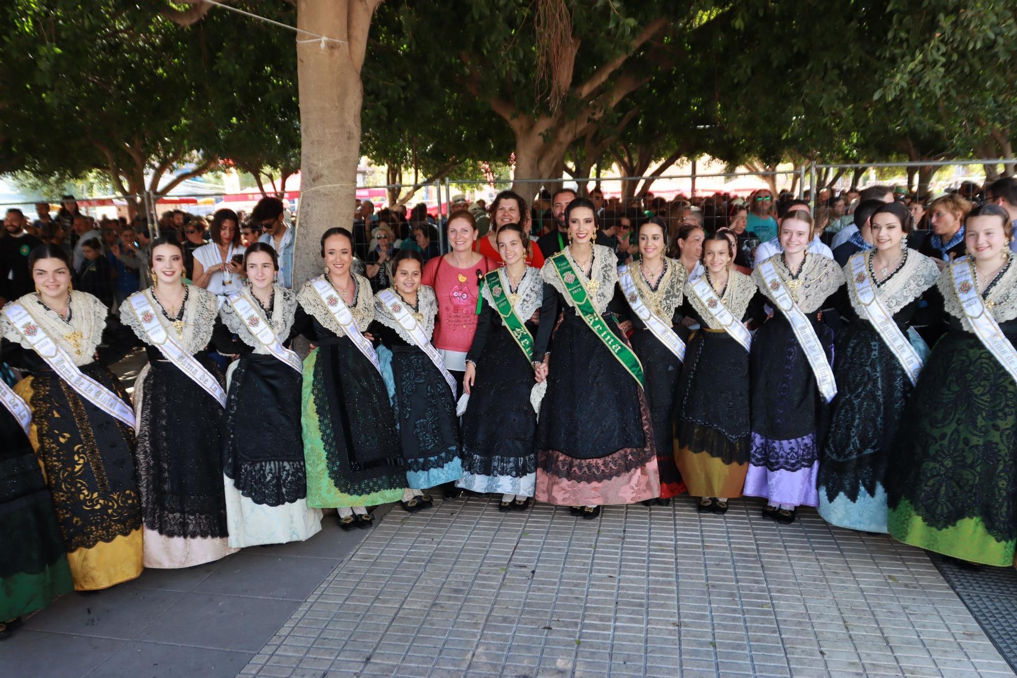 Las mejores imágenes de la mascletà de este martes de Magdalena en Castelló