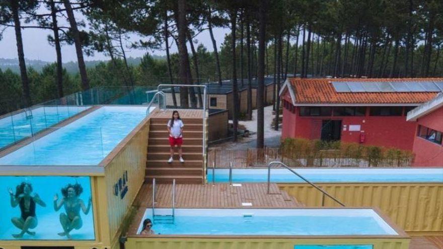 La piscina más alta y grande de Europa, muy cerca de Vigo.