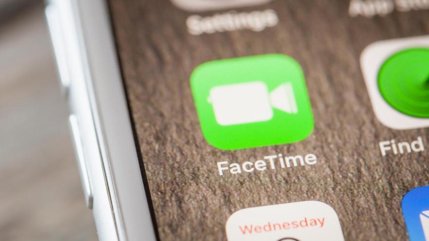 El icono de la app FaceTime.