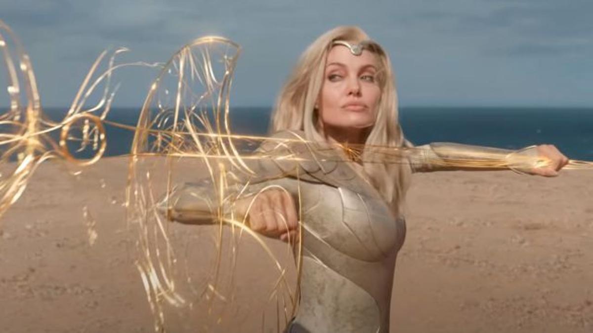 Angelina Jolie en 'Eternals'.