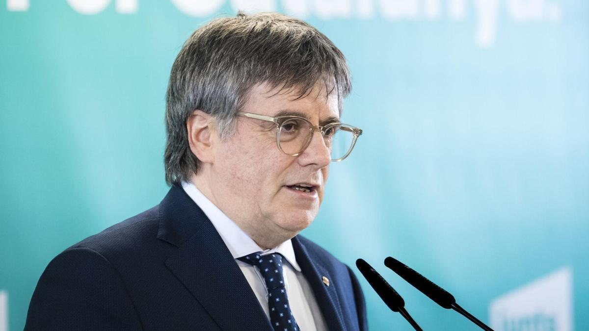 El president de Junts, Carles Puigdemont.