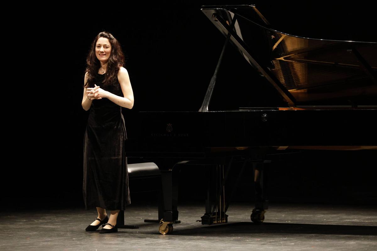Noelia Rodiles en un concierto de Gijón, en una imagen de archivo.