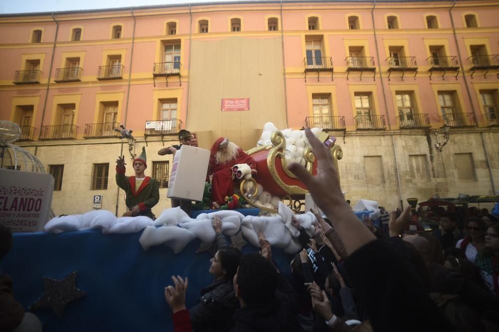 Papá Noel visita Murcia