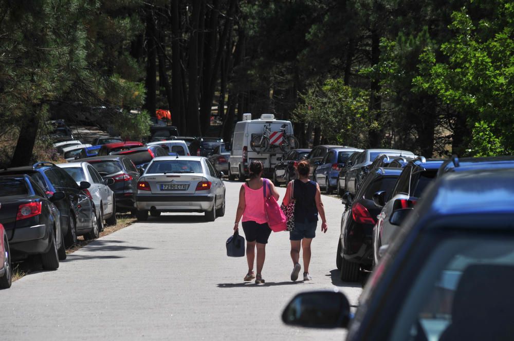 El acceso a las playas generó importantes atascos