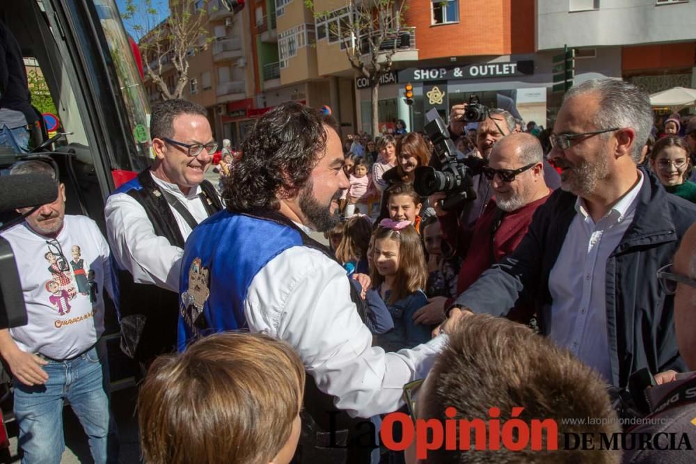 Llegada del Tío de la Pita a Caravaca