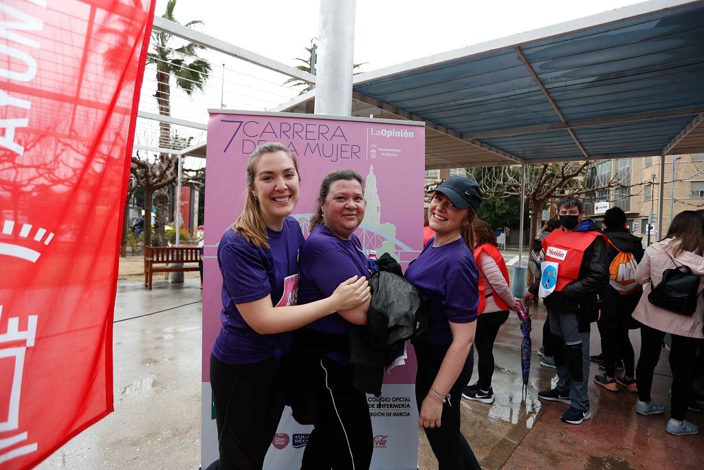 Carrera de la Mujer Murcia 2022: las participantes posan en el photocall