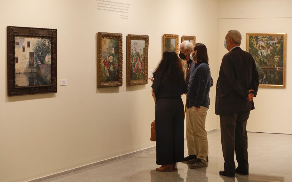 "Tándem" modernista en Sagunt. Genaro Palau y Santiago Ruisiñol, en la Sala Glorieta de Sagunt.