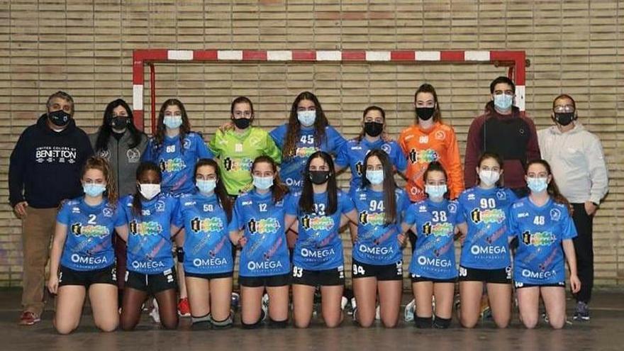 Equipo femenino del Atlético Basauri