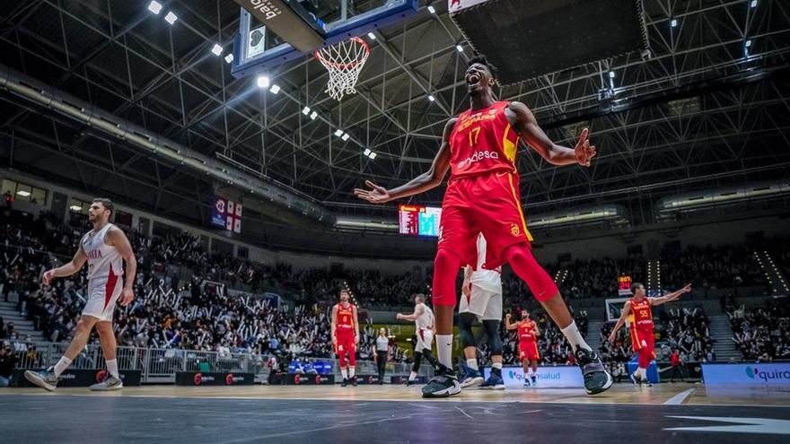 El pívot de la selección española Yankuba Sima.