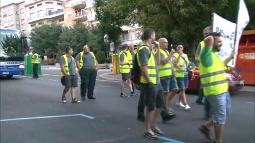 La plantilla d'Alsina Graells a la Catalunya Central secunda al 100% la vaga