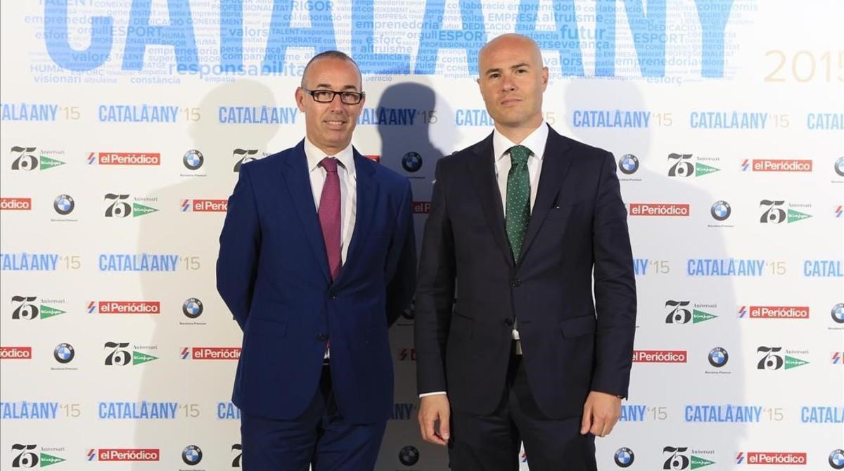 Albert Nadal y Javier Díaz, jefes de ventas en BMW.