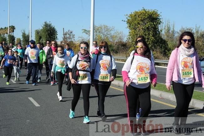 Carrera popular AFACMUR y La7TV en La Alberca: senderistas