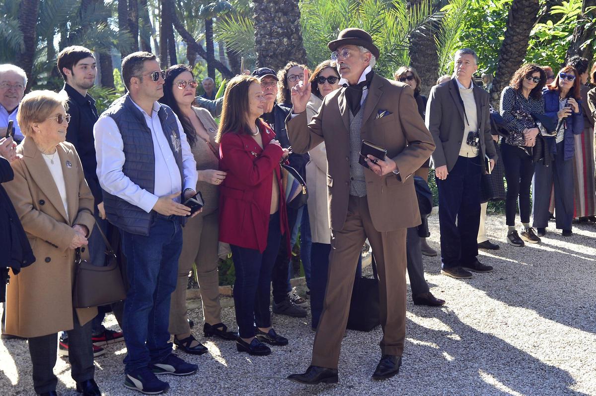 Recreación historica de la visita de la Emperatriz Sisi al Huerto del Cura