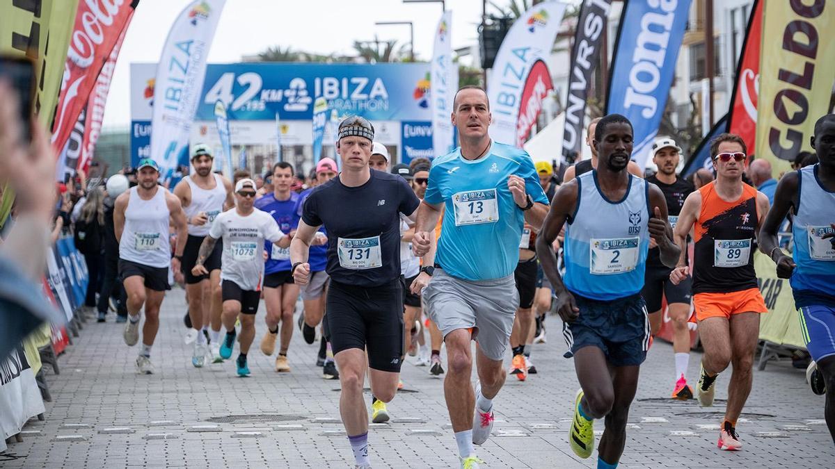 Imagen de archivo del Santa Eulària Ibiza Marathon