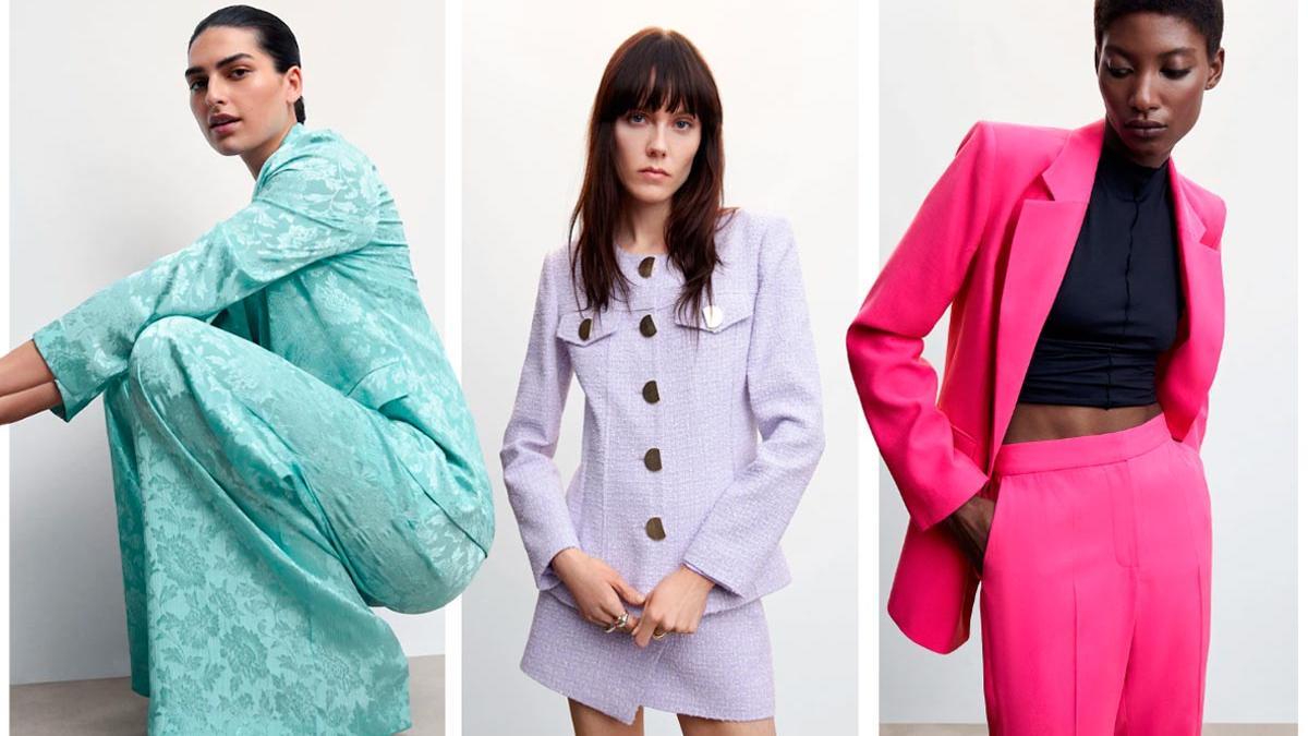 8 trajes de mujer vistos en Mango que te salvan tanto un día de oficina como un look de invitada