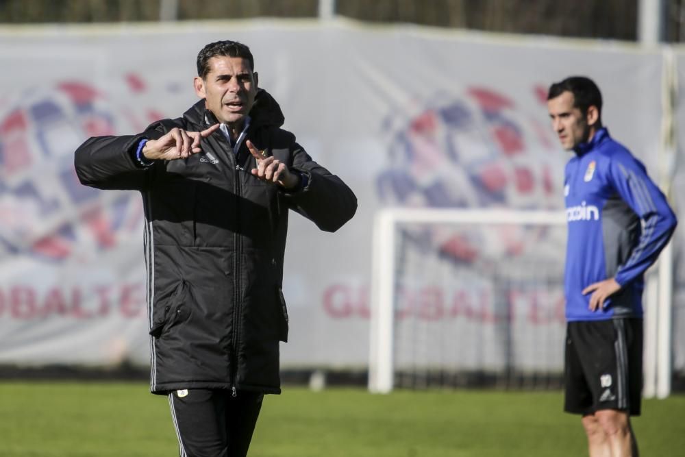 Entrenamiento del Real Oviedo